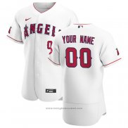 Maglia Baseball Uomo Los Angeles Angels Personalizzate Autentico Home Bianco