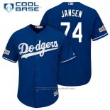 Maglia Baseball Uomo Los Angeles Dodgers Kenley Jansen Cool Base