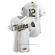 Maglia Baseball Uomo Minnesota Twins Jake Odorizzi Golden Edition Autentico Bianco