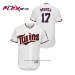 Maglia Baseball Uomo Minnesota Twins Jose Berrios 150 Anniversario Flex Base Bianco