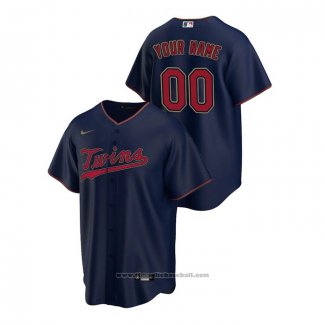 Maglia Baseball Uomo Minnesota Twins Personalizzate 2020 Replica Alternato Blu