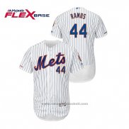 Maglia Baseball Uomo New York Mets A.j. Ramos 150 Anniversario Autentico Flex Base Bianco
