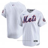 Maglia Baseball Uomo New York Mets Home Limited Bianco
