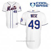 Maglia Baseball Uomo New York Mets Jon Niese 49 Bianco Alternato Cool Base