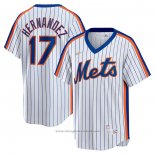 Maglia Baseball Uomo New York Mets Keith Hernandez Primera Cooperstown Collection Bianco