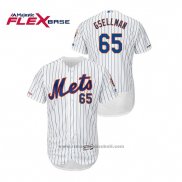Maglia Baseball Uomo New York Mets Robert Gsellman 150 Anniversario Autentico Flex Base Bianco