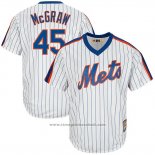 Maglia Baseball Uomo New York Mets Tug Mcgraw Bianco Cooperstown Collection