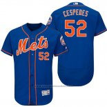 Maglia Baseball Uomo New York Mets Yoenis Cespedes Arancione 2017 Alternato