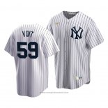 Maglia Baseball Uomo New York Yankees Luke Voit Cooperstown Collection Primera Bianco
