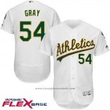 Maglia Baseball Uomo Oakland Athletics Sonny Gray Bianco Flex Base