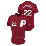 Maglia Baseball Uomo Philadelphia Phillies Andrew Mccutchen 1979 Saturday Night Special Autentico Rosso