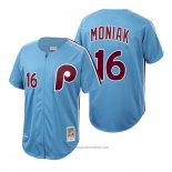 Maglia Baseball Uomo Philadelphia Phillies Mickey Moniak Autentico Cooperstown Collection Blu