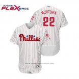 Maglia Baseball Uomo Phillies Andrew Mccutchen Flex Base Autentico Collezione Home Bianco