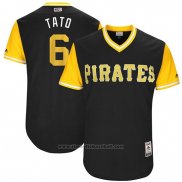 Maglia Baseball Uomo Pittsburgh Pirates 2017 Little League World Series Starling Marte Nero