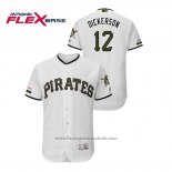 Maglia Baseball Uomo Pittsburgh Pirates Corey Dickerson 150 Anniversario Autentico Flex Base Bianco