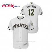 Maglia Baseball Uomo Pittsburgh Pirates Corey Dickerson 150 Anniversario Autentico Flex Base Bianco