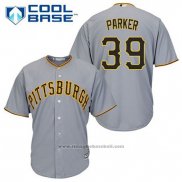 Maglia Baseball Uomo Pittsburgh Pirates Dave Parker 39 Grigio Cool Base