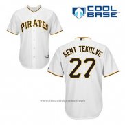 Maglia Baseball Uomo Pittsburgh Pirates Kent Tekulve 27 Bianco Home Cool Base