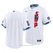 Maglia Baseball Uomo San Diego Padres 2021 All Star Replica Bianco