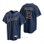 Maglia Baseball Uomo San Diego Padres Adam Frazier Cooperstown Collection Blu