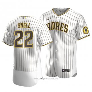 Maglia Baseball Uomo San Diego Padres Blake Snell Autentico Primera Bianco