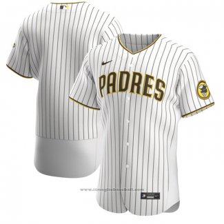 Maglia Baseball Uomo San Diego Padres Primera Autentico Bianco