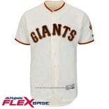 Maglia Baseball Uomo San Francisco Giants Blank Crema Flex Base Autentico Collection