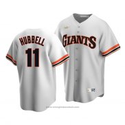 Maglia Baseball Uomo San Francisco Giants Carl Hubbell Cooperstown Collection Primera Bianco