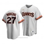 Maglia Baseball Uomo San Francisco Giants Juan Marichal Cooperstown Collection Primera Bianco