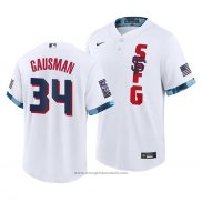 Maglia Baseball Uomo San Francisco Giants Kevin Gausman 2021 All Star Replica Bianco