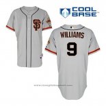 Maglia Baseball Uomo San Francisco Giants Matt Williams 9 Grigio Alternato Cool Base