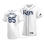 Maglia Baseball Uomo Tampa Bay Rays Sean Gilmartin Autentico Primera 2020 Bianco