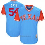 Maglia Baseball Uomo Texas Rangers 2017 Little League World Series Andrew Cashner Blu