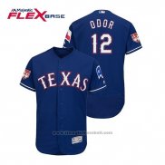 Maglia Baseball Uomo Texas Rangers Rougned Odor Flex Base Allenamento Primaverile 2019 Blu