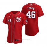 Maglia Baseball Uomo Washington Nationals Patrick Corbin Autentico Alternato 2020 Rosso