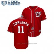 Maglia Baseball Uomo Washington Nationals Ryan Zimmerman 2018 All Star Cool Base Scarlet