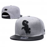 Cappellino Chicago White Sox 9FIFTY Snapback Nero Grigio2