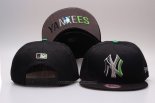 Cappellino New York Yankees Snapbacks Nero Verde