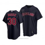 Maglia Baseball Bambino Cleveland Indians Tyler Naquin Replica Alternato 2020 Blu