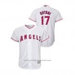 Maglia Baseball Bambino Los Angeles Angels Shohei Ohtani Cool Base Home Bianco