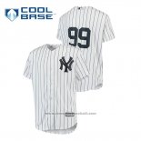 Maglia Baseball Bambino New York Yankees Aaron Judge Cool Base Home Bianco