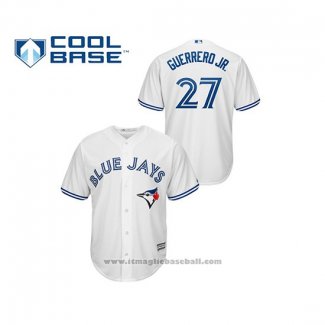 Maglia Baseball Bambino Toronto Blue Jays Vladimir Guerrero Jr. Cool Base Home Bianco