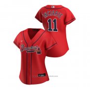 Maglia Baseball Donna Atlanta Braves Ender Inciarte 2020 Replica Alternato Rosso