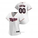 Maglia Baseball Donna Minnesota Twins Personalizzate 2020 Replica Home Bianco