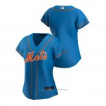 Maglia Baseball Donna New York Mets Replica 2020 Alternato Blu