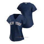 Maglia Baseball Donna New York Yankees Replica 2020 Alternato Blu