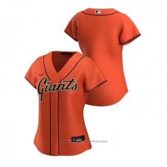 Maglia Baseball Donna San Francisco Giants Replica 2020 Alternato Arancione