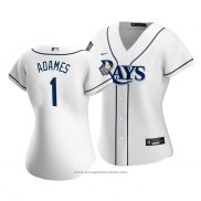 Maglia Baseball Donna Tampa Bay Rays Willy Adames Primera Replica Bianco