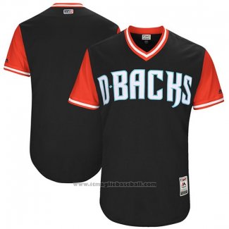 Maglia Baseball Uomo Arizona Diamondbacks 2017 Little League World Series Nero