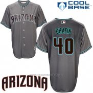 Maglia Baseball Uomo Arizona Diamondbacks 40 Andrew Chafin Cool Base Grigio